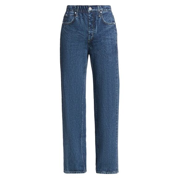 Rag & Bone 'Miramar' Blue Cotton Terry Jeans Size XS - Picture 1 of 5
